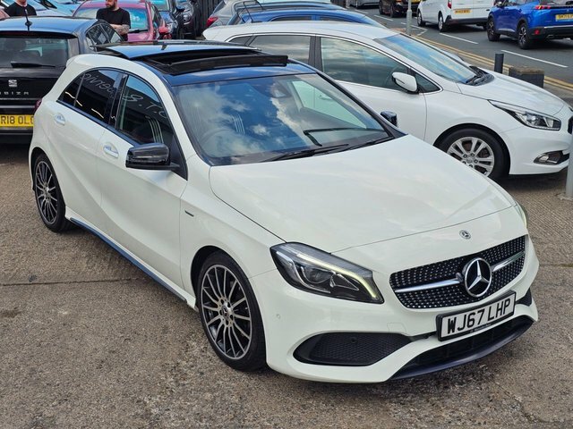 Mercedes-Benz A Class Hatchback WJ67LHP White #2
