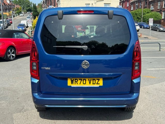 Vauxhall Combo Life Combo Life Elite Td Ss WR70VDZ Blue #4