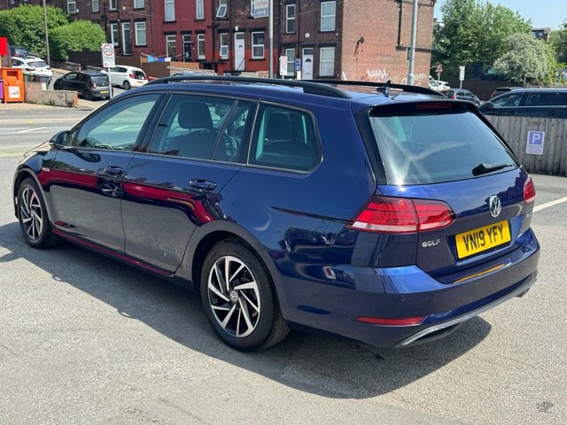 Volkswagen Golf Estate VN19YFY Blue #5