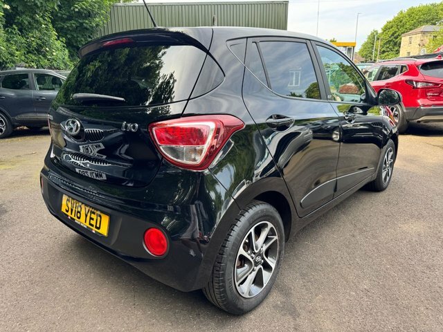 Hyundai I10 Hatchback SV18YED Black #5