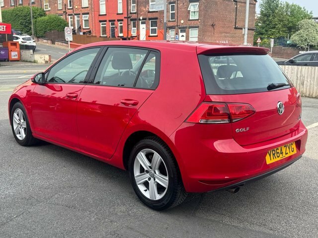 Volkswagen Golf Hatchback Red #5
