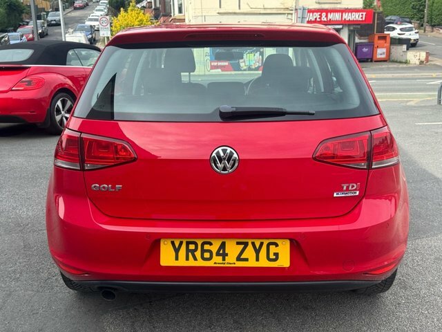 Volkswagen Golf Hatchback Red #4
