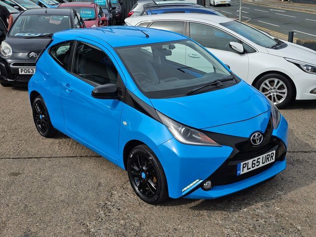 Toyota Aygo Hatchback PL65URR Blue #2