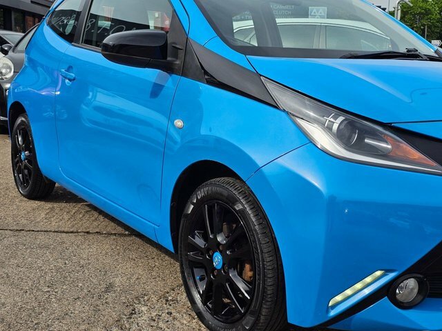 Toyota Aygo Hatchback PL65URR Blue #3