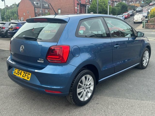 Volkswagen Polo Hatchback GJ64ZFG Blue #3