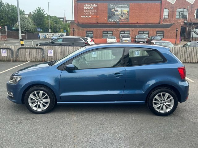 Volkswagen Polo Hatchback GJ64ZFG Blue #6