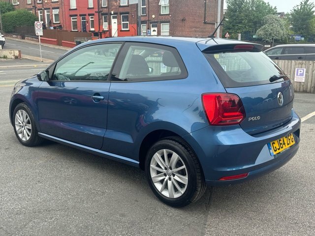 Volkswagen Polo Hatchback GJ64ZFG Blue #5