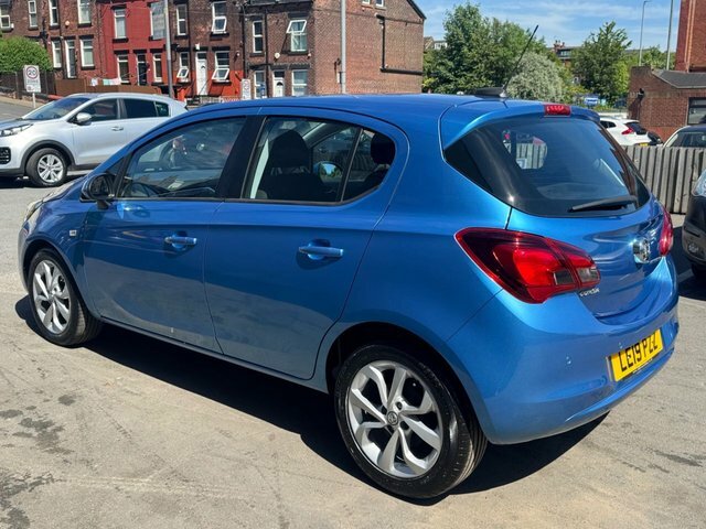 Vauxhall Corsa Hatchback LE19PZZ Blue #4