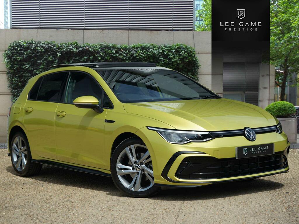 Volkswagen Golf 1.5 Etsi Mhev R-line Dsg Euro 6 Ss Yellow