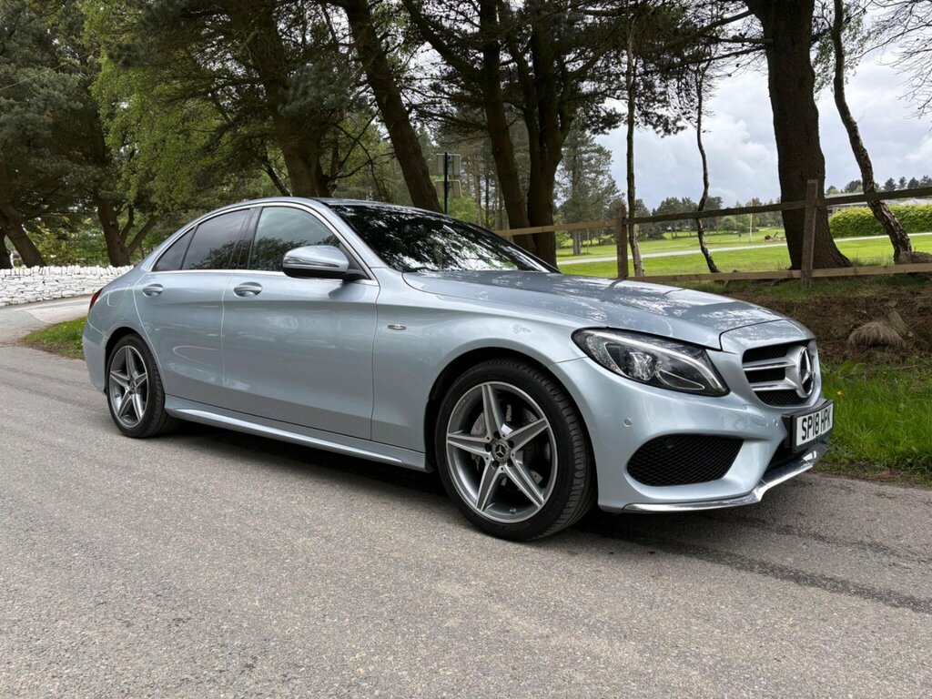 Mercedes-Benz C Class 2.1 C220d Amg Line G-tronic Euro 6 Ss SP18HPK Silver #3