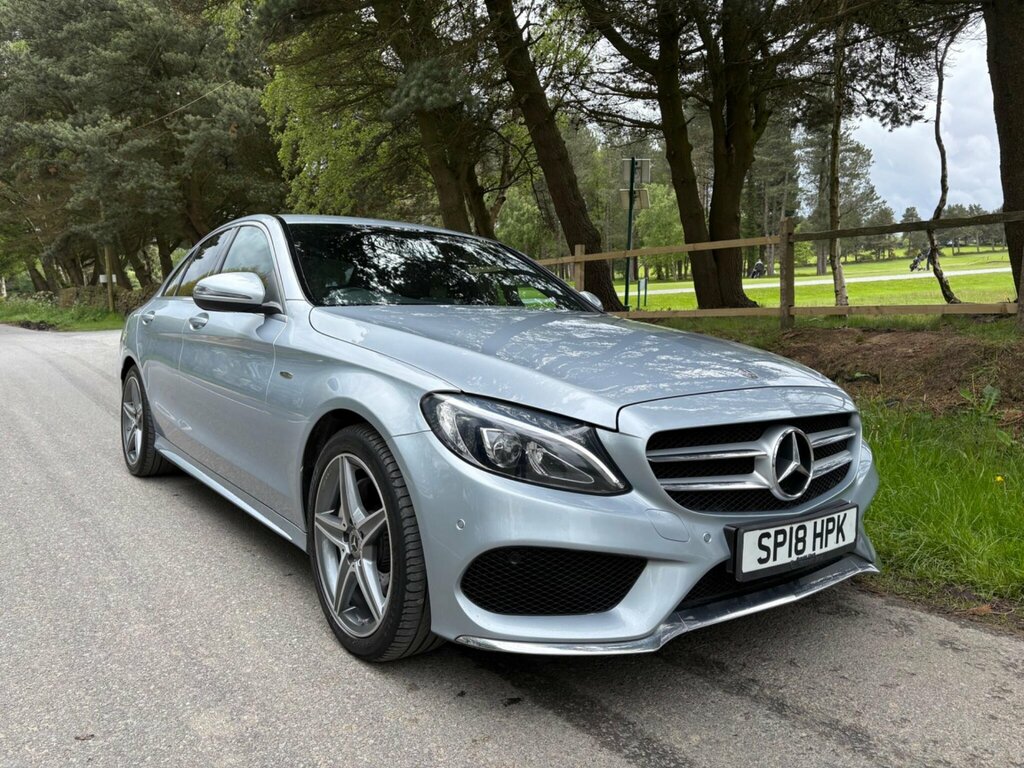 Mercedes-Benz C Class 2.1 C220d Amg Line G-tronic Euro 6 Ss Silver