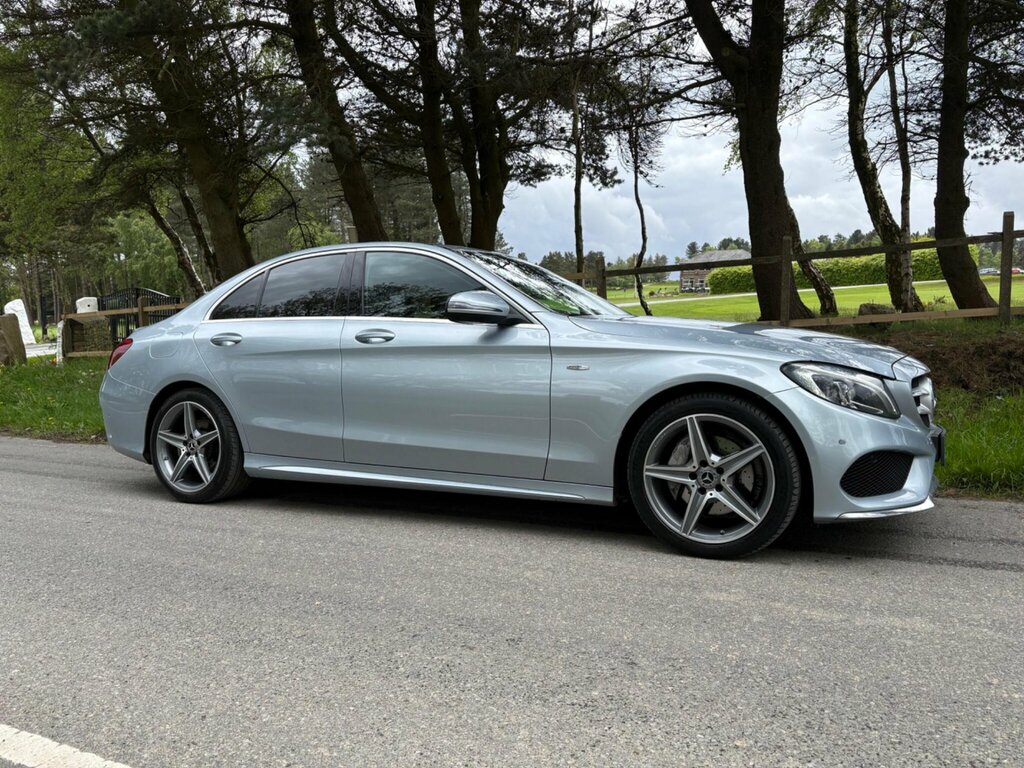 Mercedes-Benz C Class 2.1 C220d Amg Line G-tronic Euro 6 Ss SP18HPK Silver #4