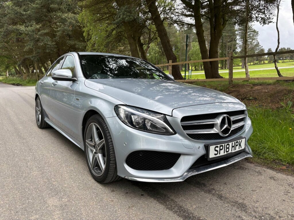 Mercedes-Benz C Class 2.1 C220d Amg Line G-tronic Euro 6 Ss SP18HPK Silver #2
