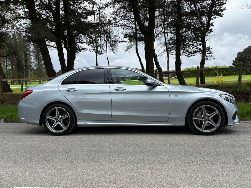 Mercedes-Benz C Class 2.1 C220d Amg Line G-tronic Euro 6 Ss SP18HPK Silver #5