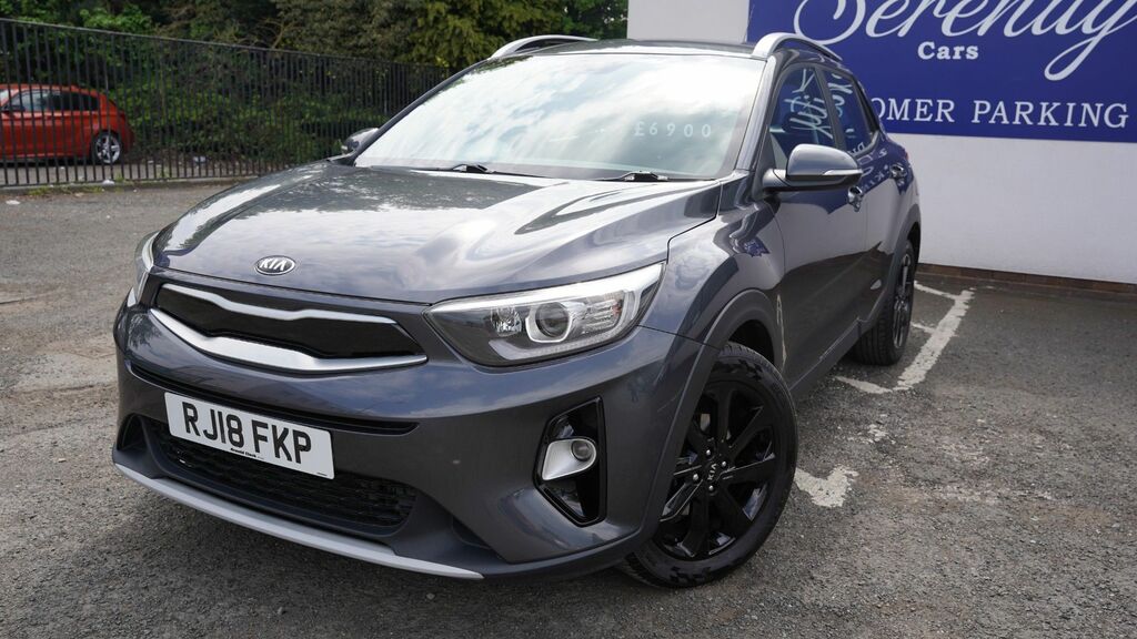 Kia Stonic 2018 1.6 Crdi 2 Suv Euro 6 Ss RJ18FKP Grey #2