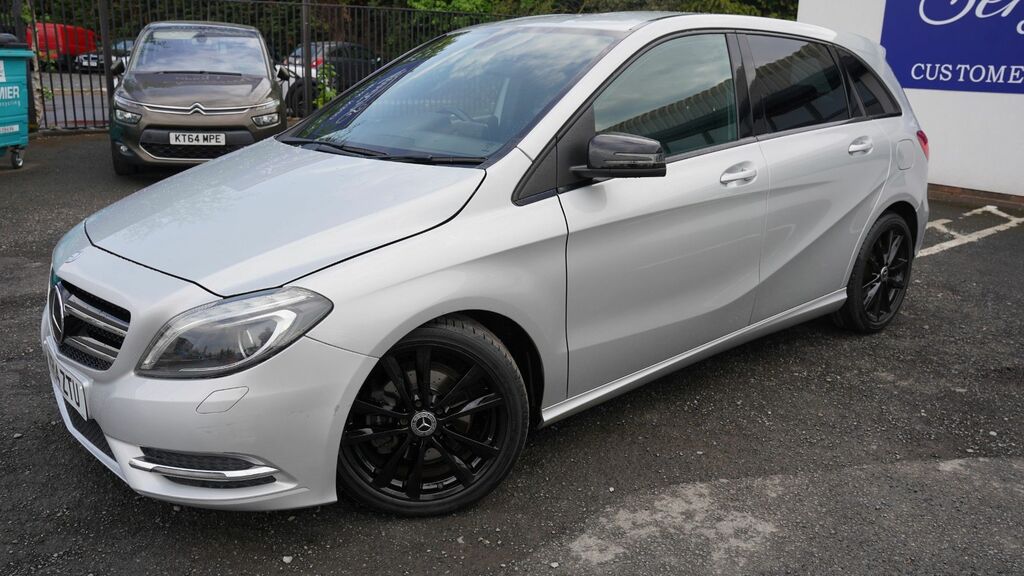 Mercedes-Benz B Class 2014 1.5 B180 Cdi Sport Mpv 7G-dct Euro Silver