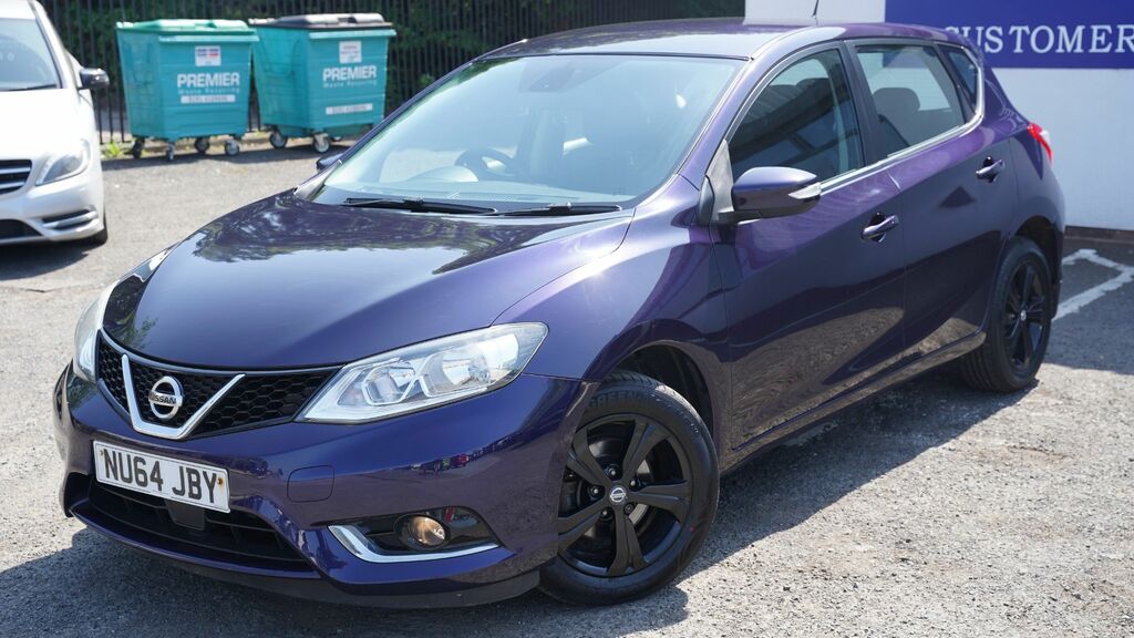 Nissan Pulsar 2014 1.2 Dig-t Acenta Hatchback Blue