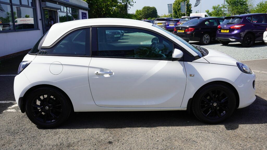 Vauxhall Adam 2014 1.2 16V Jam Hatchback Euro White #6