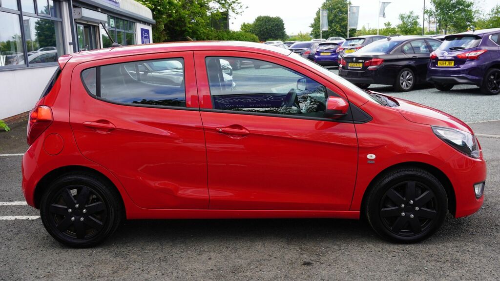 Vauxhall Viva 2017 1.0I Se Hatchback Euro 6 A WK67JOA Red #6
