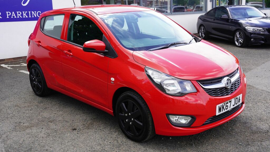 Vauxhall Viva 2017 1.0I Se Hatchback Euro 6 A WK67JOA Red #4