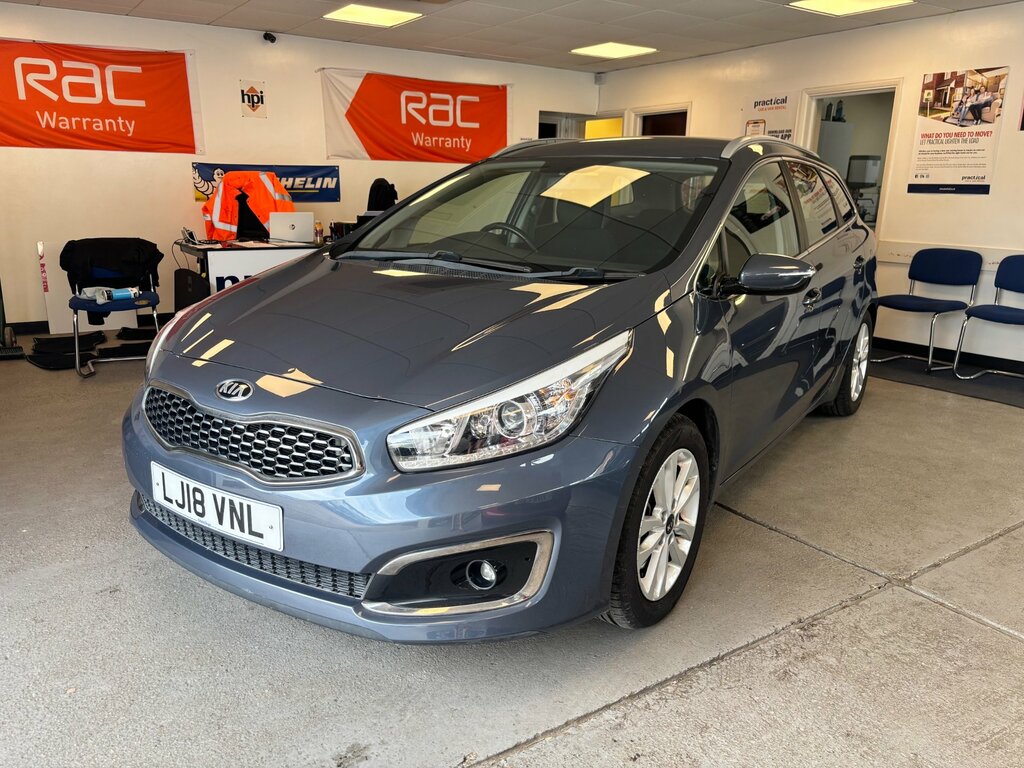 Kia Ceed 1.6 Crdi 2 Sportswagon Dct Euro 6 Ss LJ18VNL Blue #2