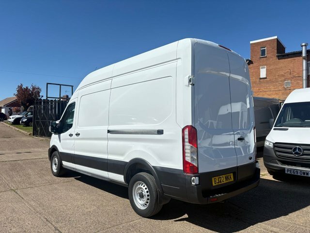 Ford Transit Custom 2.0 Tdci T350 Leader BJ22NKK White #3
