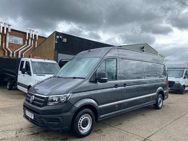 Volkswagen Crafter 2.0 Tdi Cr35 Lwb SL72FVP Grey #3