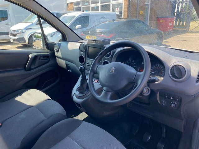 Peugeot Partner 1.6 Blue Hdi Professional White #5