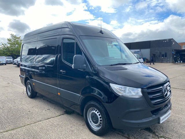 Mercedes-Benz Sprinter 2.0 315 Cdi L2 KM24WLX Black #3