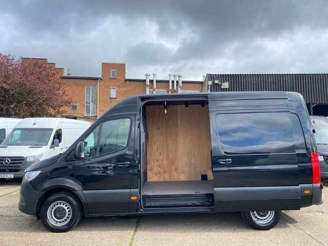 Mercedes-Benz Sprinter 2.0 315 Cdi L2 KM24WLX Black #2