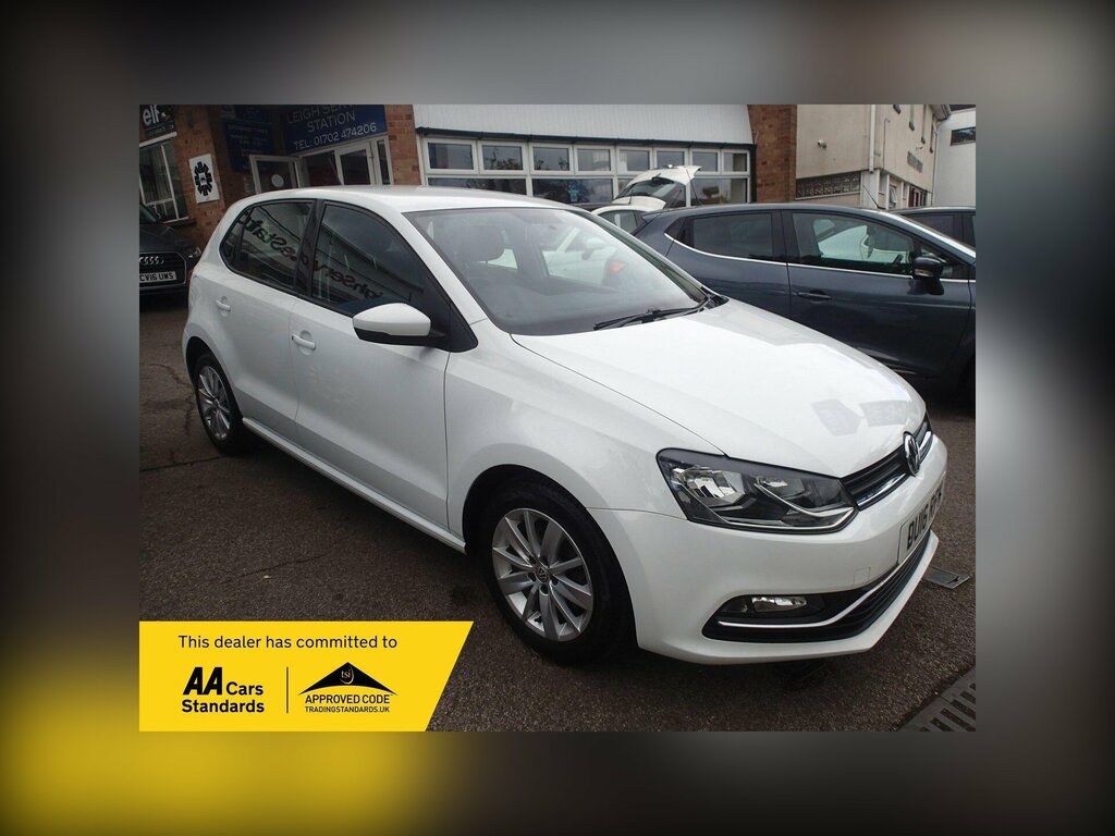 Volkswagen Polo 1.0 Bluemotion Tech Se Euro 6 Ss White