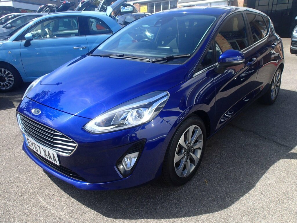 Ford Fiesta 1.0T Ecoboost Zetec Euro 6 Ss Blue