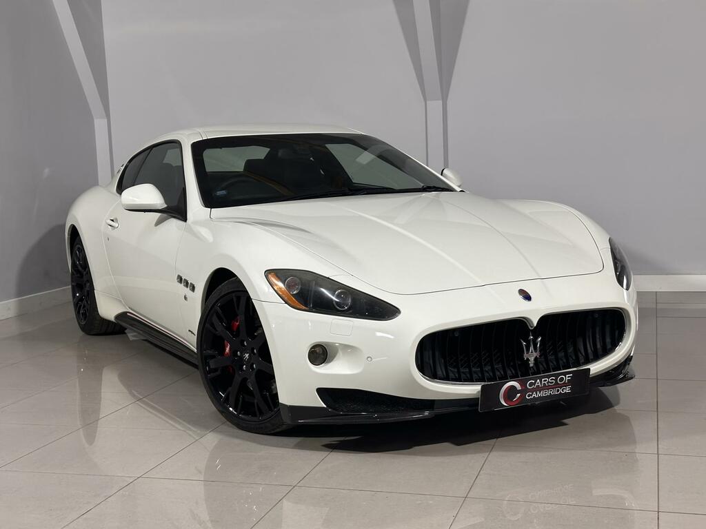 Maserati GranTurismo 4.7 V8 S Coupe White #2