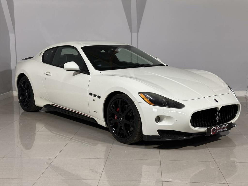 Maserati GranTurismo 4.7 V8 S Coupe White #5