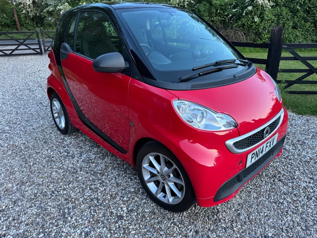 Smart Fortwo 1.0 L Passion Mhd Softouch 2010 Red