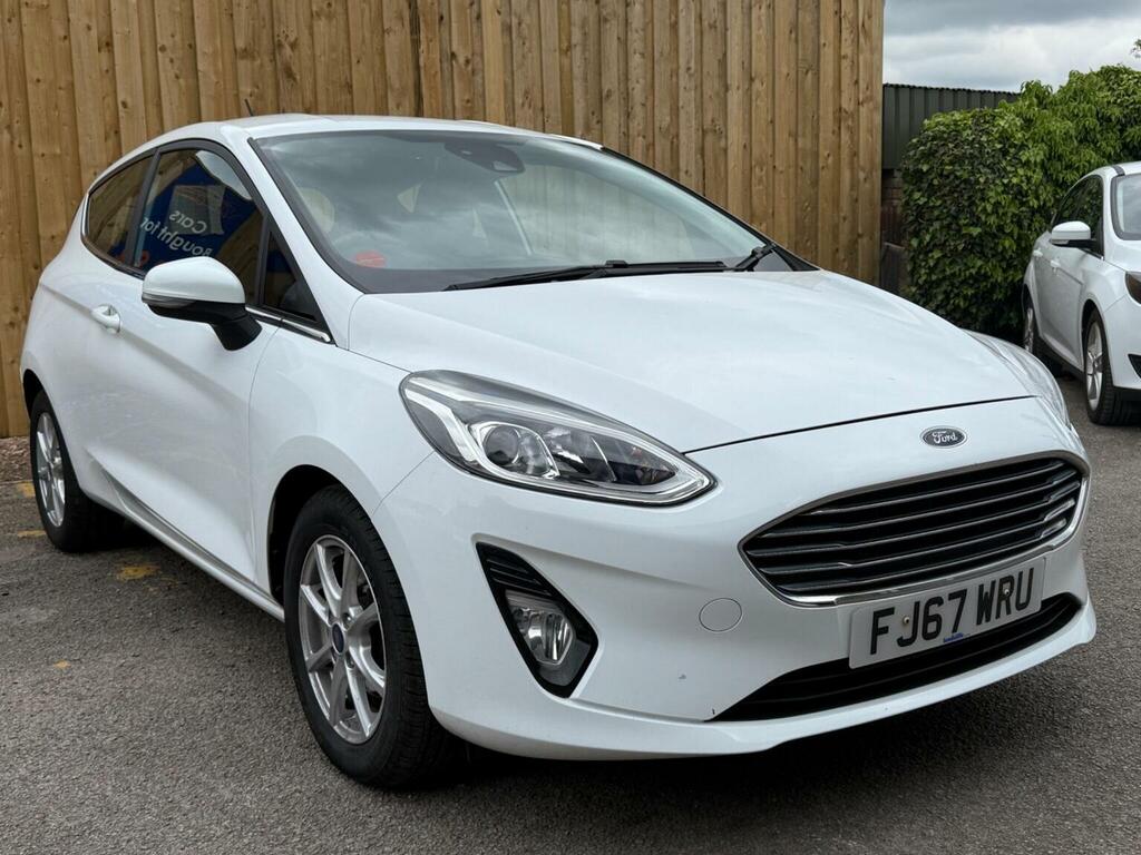 Ford Fiesta Hatchback 1.0T Ecoboost Zetec Euro 6 Ss 20 White