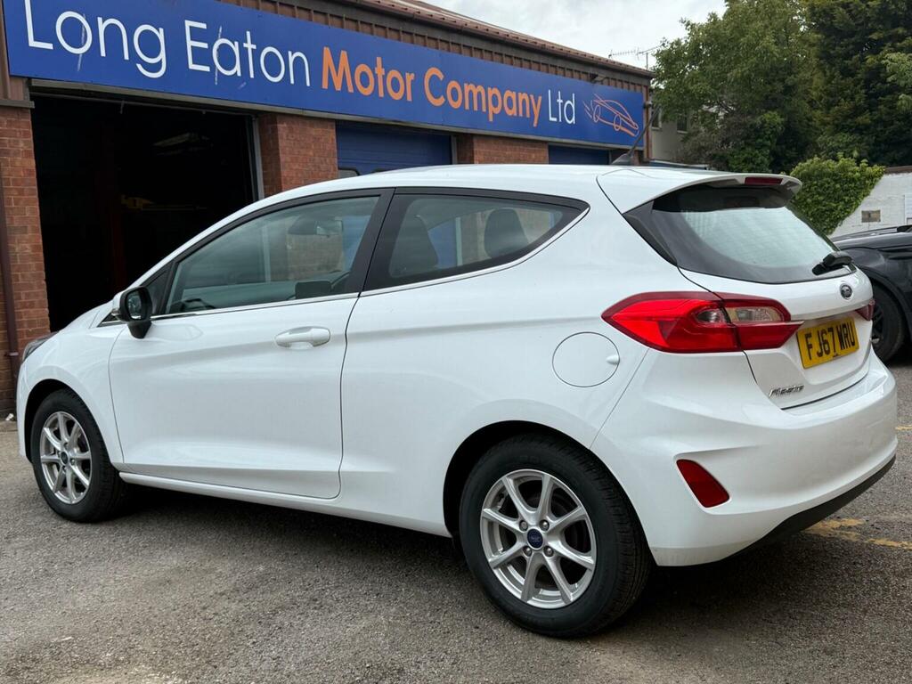 Ford Fiesta Hatchback 1.0T Ecoboost Zetec Euro 6 Ss 20 FJ67WRU White #2