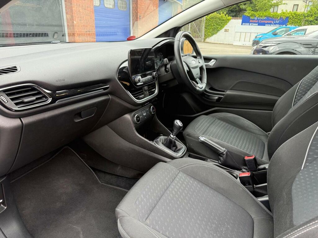 Ford Fiesta Hatchback 1.0T Ecoboost Zetec Euro 6 Ss 20 FJ67WRU White #3