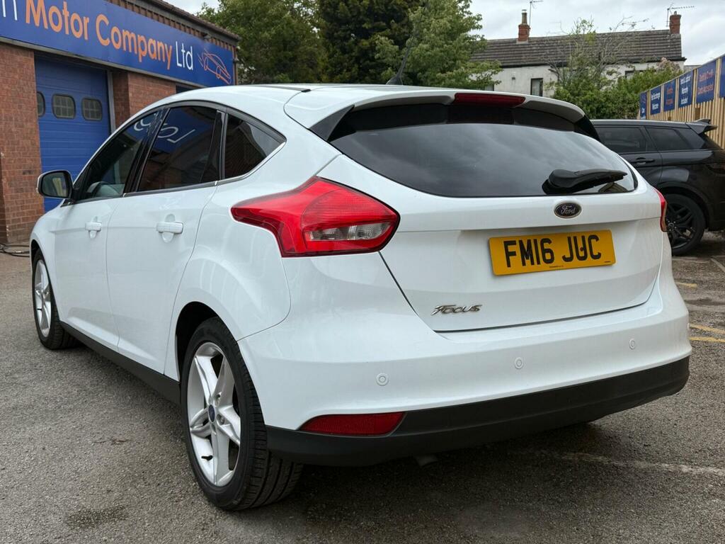 Ford Focus Hatchback 1.5 Tdci Titanium Euro 6 Ss 2016 FM16JUC White #2