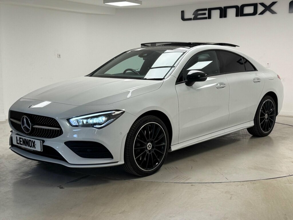 Mercedes-Benz CLA Class 1.3 Cla250e 15.6Kwh Amg Line Night Edition Premiu GU73WSN White #2