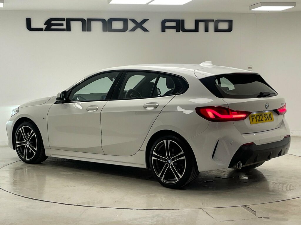 BMW 1 Series 1.5 118I M Sport Lcp Dct Euro 6 Ss FY22SVN White #5