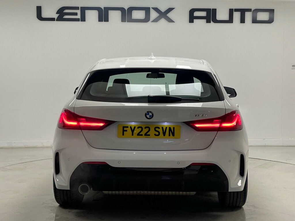 BMW 1 Series 1.5 118I M Sport Lcp Dct Euro 6 Ss FY22SVN White #6