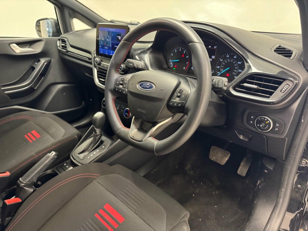 Ford Fiesta 1.0T Ecoboost Mhev St-line Dct Euro 6 Ss YP72VFS Black #5