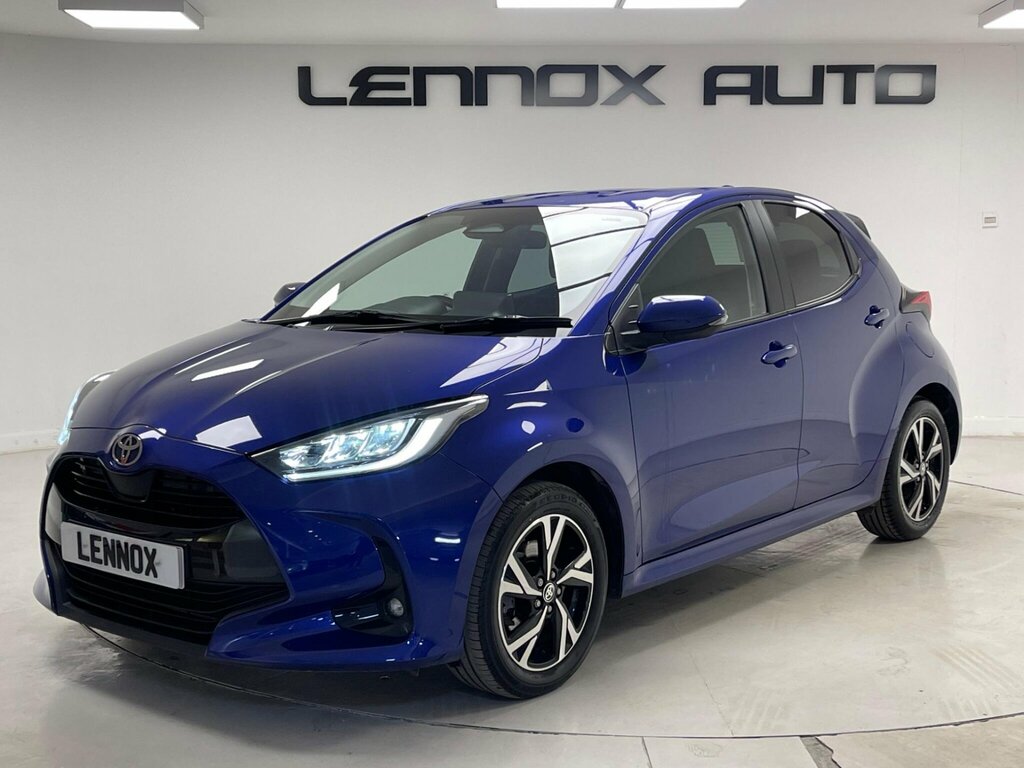 Toyota Yaris 1.5 Vvt-h Design E-cvt Euro 6 Ss YT74EXK Blue #3