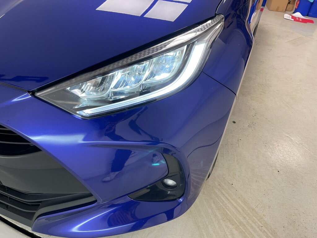 Toyota Yaris 1.5 Vvt-h Design E-cvt Euro 6 Ss YT74EXK Blue #4