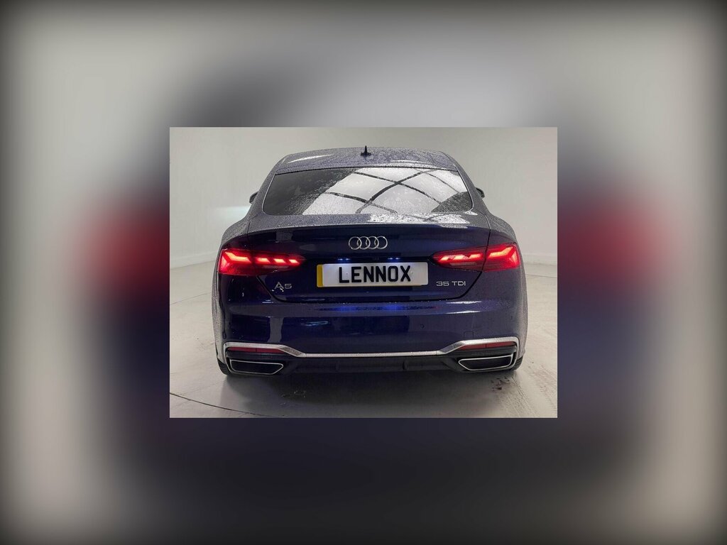 Audi A5 2.0 Tdi 35 S Line Sportback S Tronic Euro 6 Ss GL22UAV Blue #2