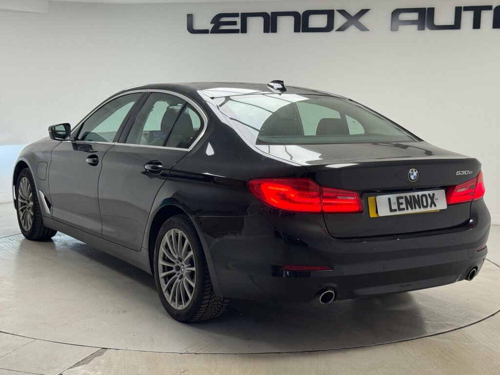 BMW 5 Series 2.0 530E 12Kwh Se Euro 6 Ss 17In Allo AU69DHD Black #3