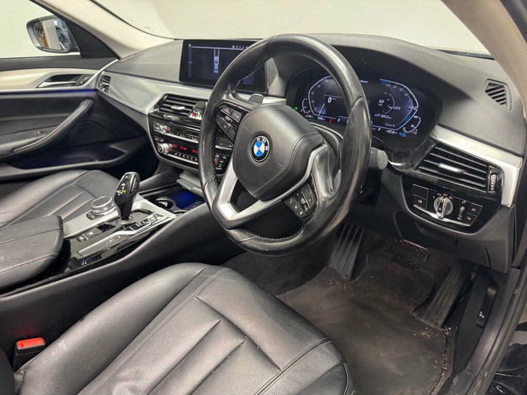 BMW 5 Series 2.0 530E 12Kwh Se Euro 6 Ss 17In Allo AU69DHD Black #6