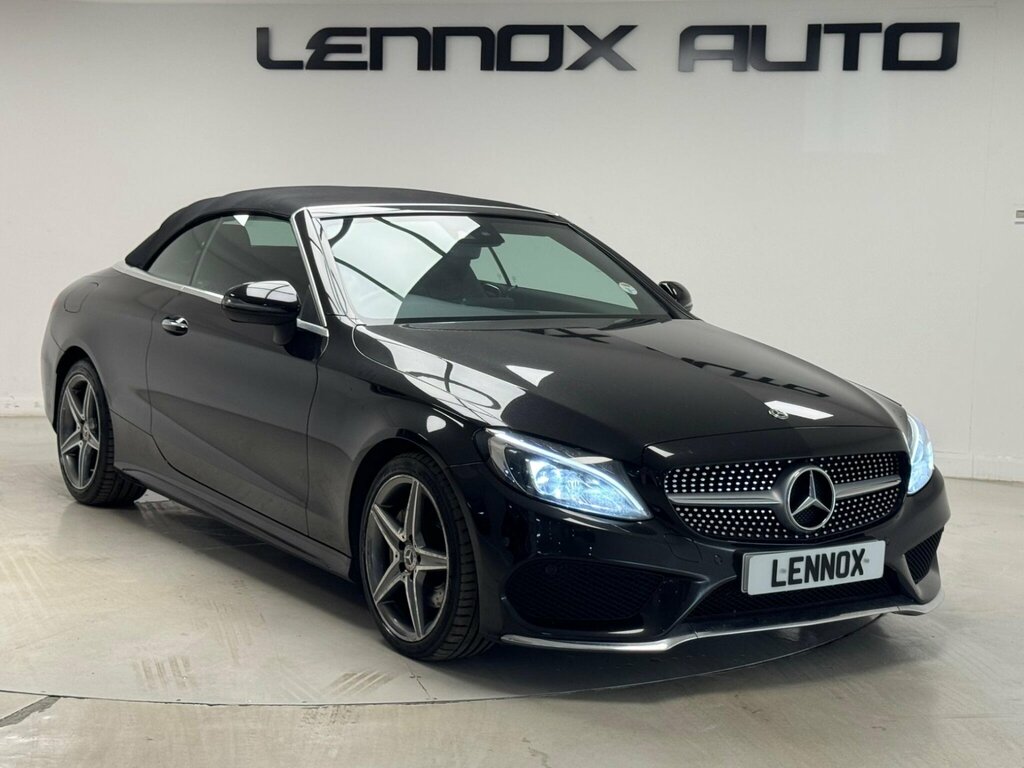 Mercedes-Benz C Class 2.1 C220d Amg Line Cabriolet G-tronic Euro 6 Ss KO17WJG Black #5