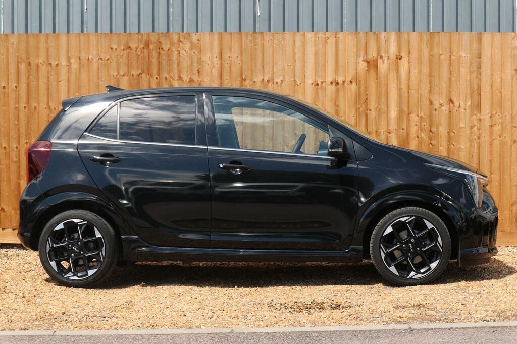 Kia Picanto Hatchback 1.0 Gt-line Amt Euro 6 Ss 20257 BG75LDC Black #3